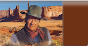 John Wayne: An American Legend Checkbook Cover